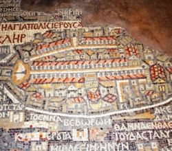 Мадаба. Мозаика с древней картой