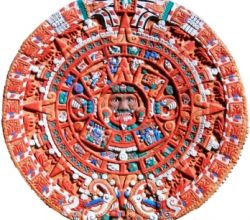 Мехико. Солнечный камень ацтеков в Антропологическом музее